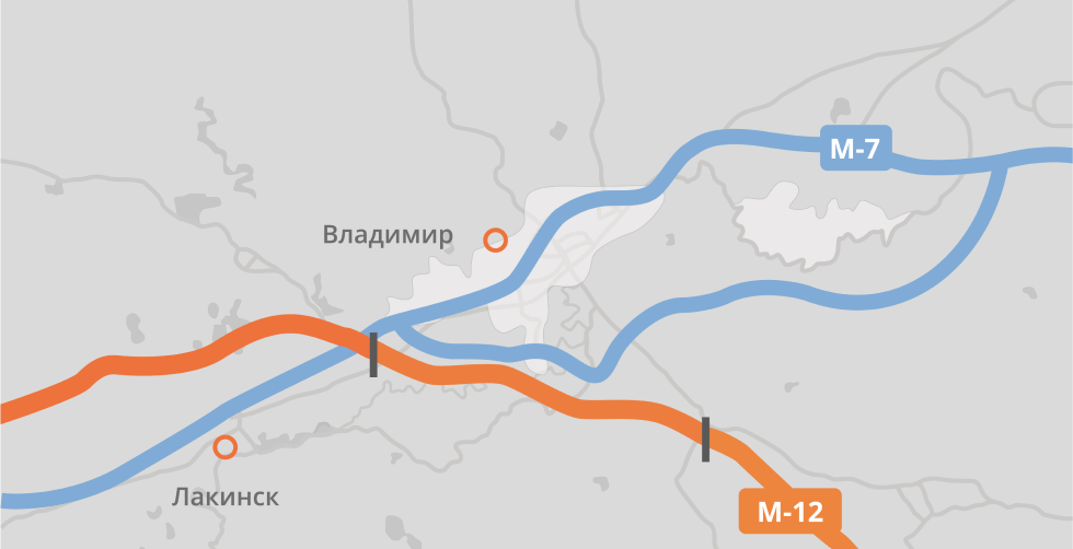 Трасса м 12 москва казань схема прохождения